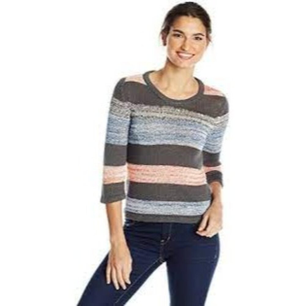 Royal Robbins Medium Womens Multicolor Striped Knit Sweater